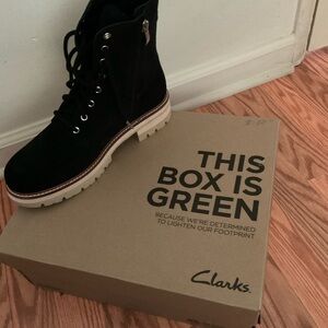 Clarks Women's Black Boots